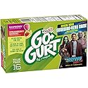 Yoplait, Go-Gurt Banana Portable Low Fat Yogurt Variety Pack Tubes, Raspberry/Strawberry, 32 oz