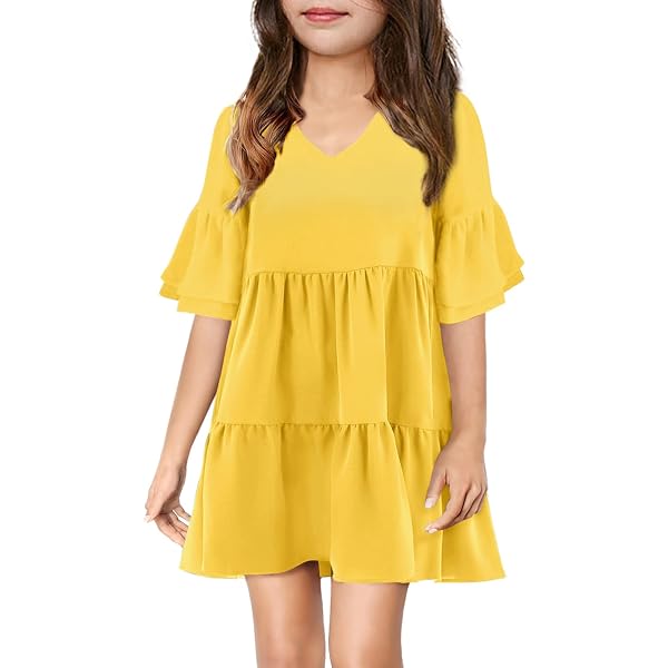 Marina Women's Short Dress With Sheer Front Yoke & Back Keyhole - Floral Lace Cocktail Dress - View #2