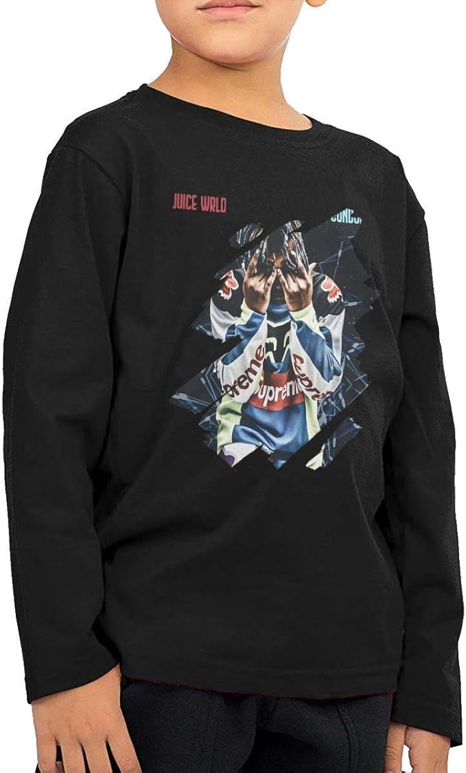 Yuantaicuifeng Juice Wrld Boy/Girl Children's Long Sleeve Tshirts