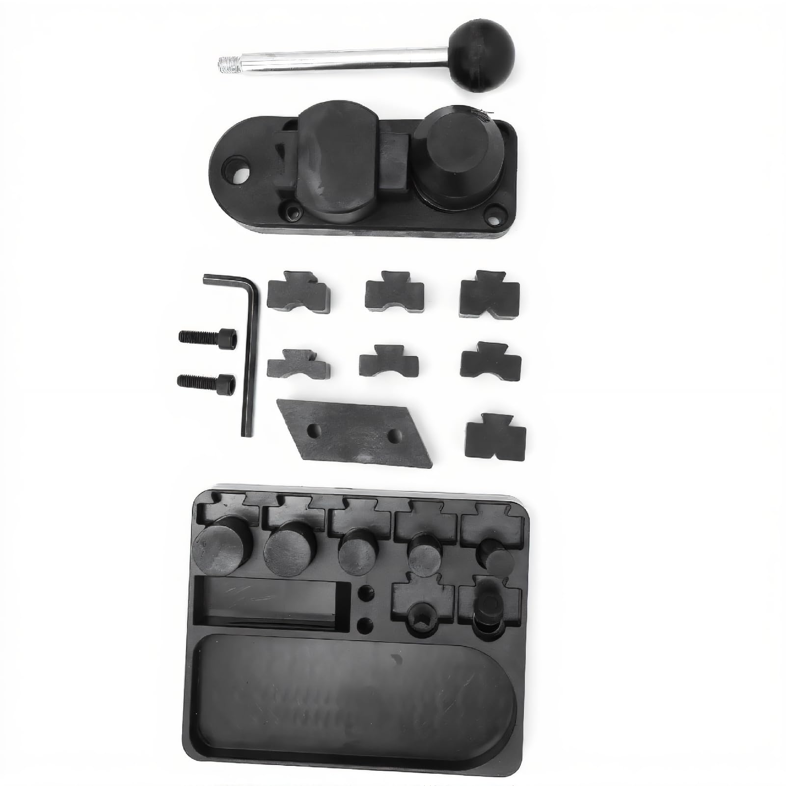 Ring Bending Tool Spoon Ring Bender Professional Jewelry Bending Machine Set for Jewelry Maker Durable Rings Earrings Tools for DIY Jewellery-Making Kits