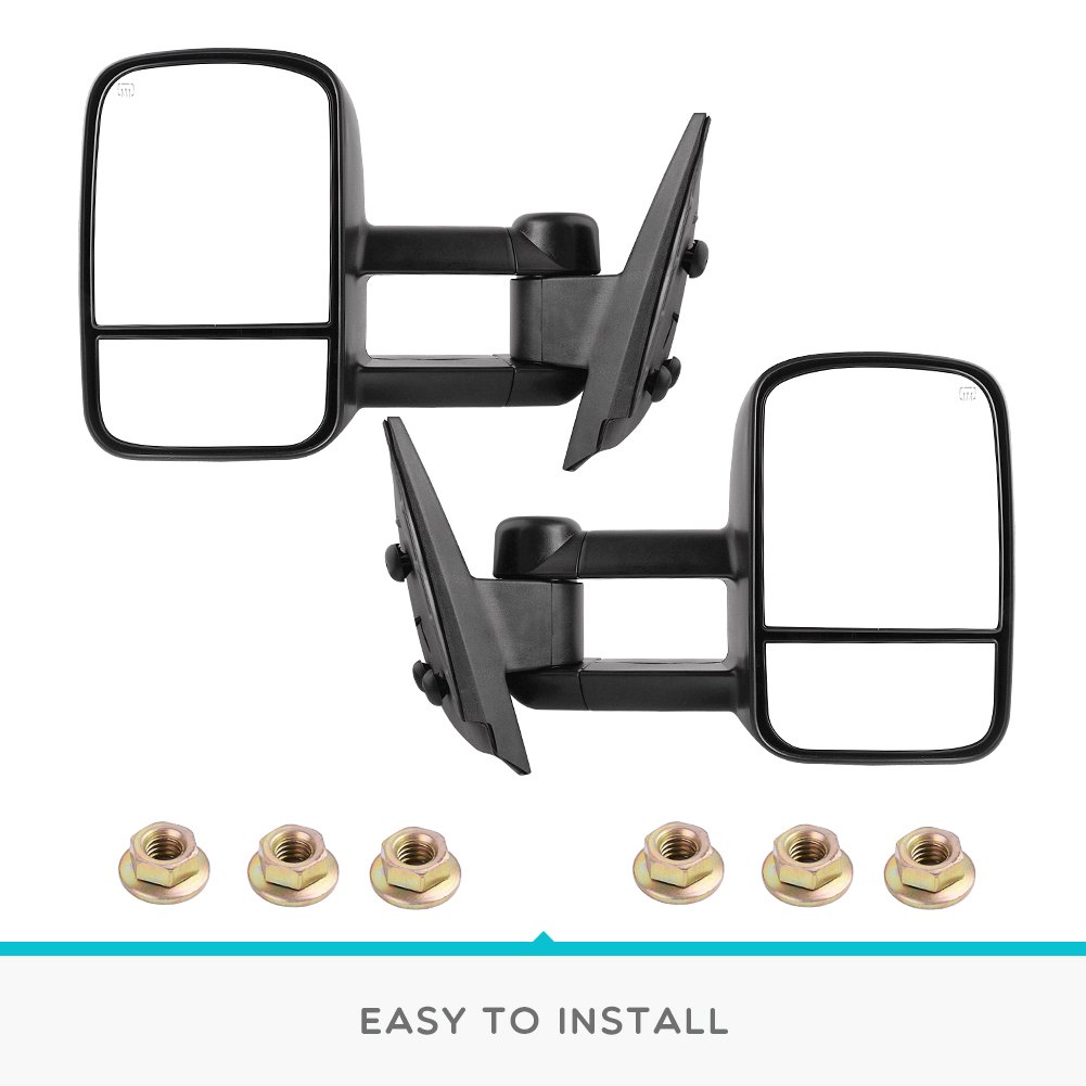 Towing Mirrors for 88-98 Chevy GMC C//K 1500 2500 3500 Pickup