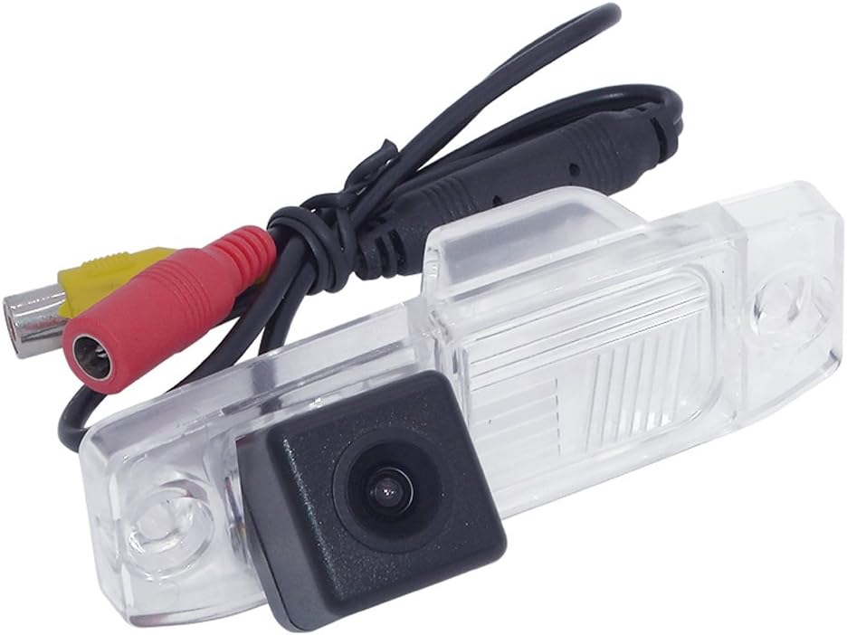 Dynavsal Backup Camera, License Plate Backup Camera HD Reversing Camera Replacement for Tucson Accent Elantra Terracan Veracruz Sonata/ 300/300C/ SRT8 /Magnum/Sebring