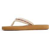 Roxy Women's Porto IV Flip-Flop, Cream, 5