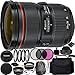 Canon EF 24-70mm f/2.8L II USM Lens 5175B002 Bundle with Manufacturer Accessories & Accessory Kit for EOS 7D Mark II, 7D, 80D, 70D, 60D, 50D, 40D, Rebel T6s, T6i, T5i, T4i, SL1, T3i, T6, T5, T3, T2i