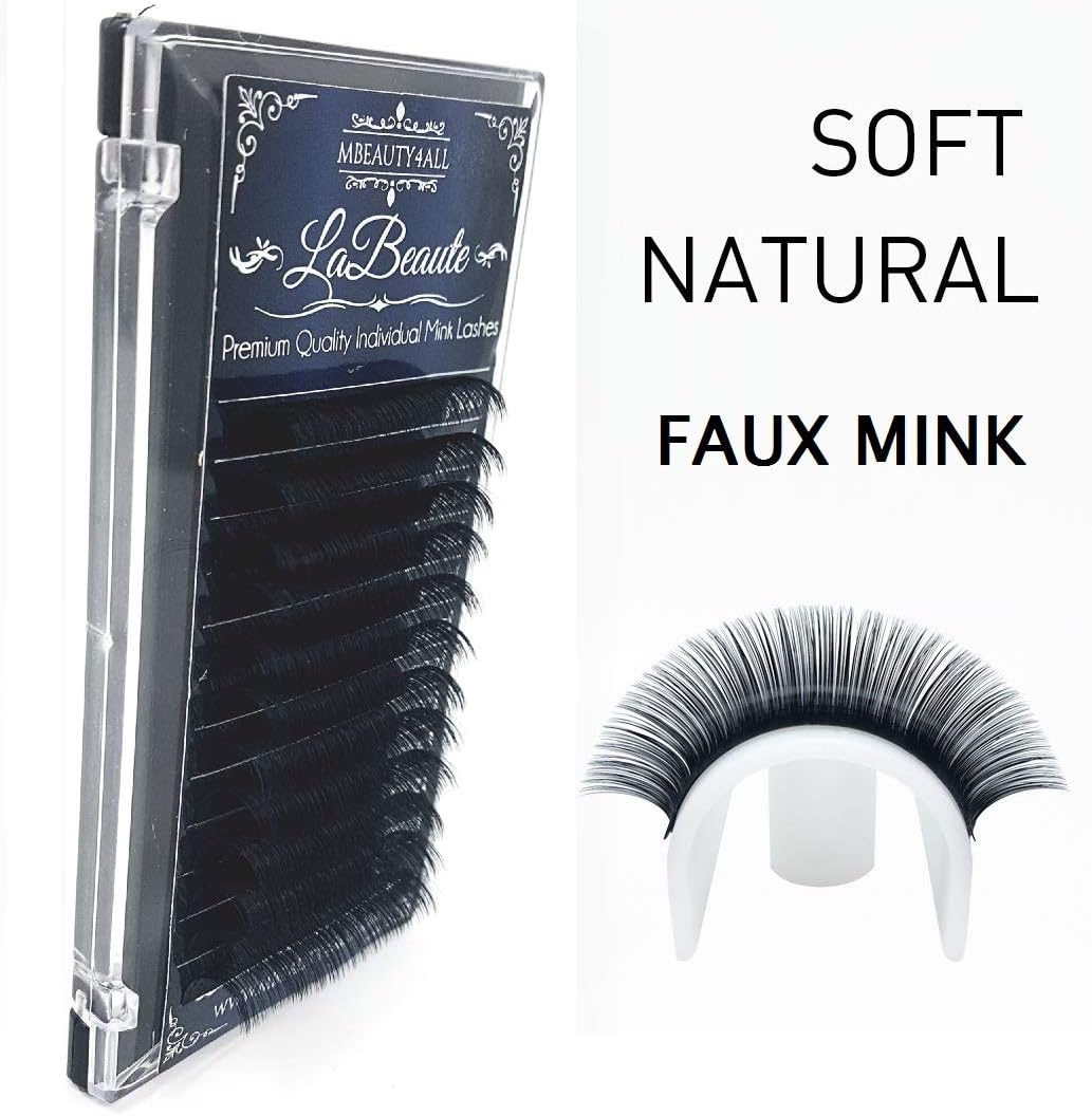 Labeaute Russian XD Volume Lashes Individual Eyelash Extensions 0.07/D-curl (8mm)