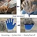 MUDEELA Pet Hair Remover Glove, Magic Pet Grooming Glove Brush, Efficient Deshedding Mitt for Dogs Cats Horses, Long and Short Fur