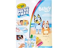 Crayola Bluey Color Wonder, 18 Bluey Coloring Pages, Mess Free Coloring for Toddlers, Easter Basket Stuffer, Bluey Toys & Gif