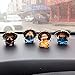 4pcs Cute Monks Figurine Statue Car Interior Display Decoration Car Dashboard Ornament Car Home Office Decor