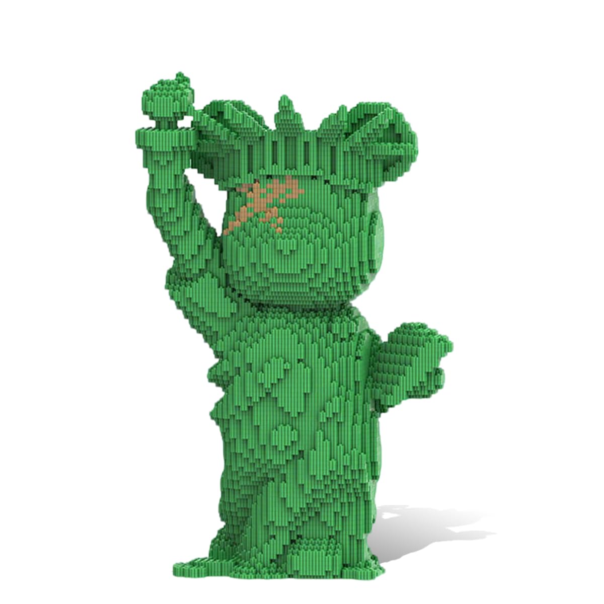DAHONPA The Statue of Liberty Bear Building Blocks (6150 Pieces), Bricks Set Creative Home & Office Decor, Gift for Adults and Kids