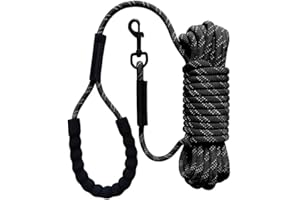 Dog Leash for Training 2/3/5/10/15/20m Pet Reflective Leash for Small Medium Large Dogs Outdoor Training Walking Rope with Pa