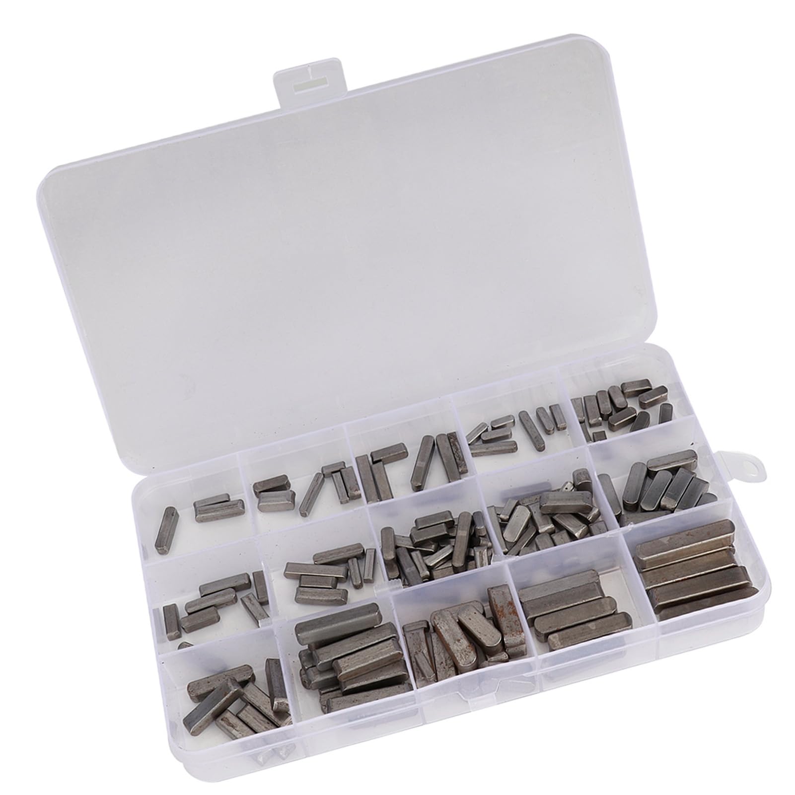 FTVOGUE 140PCS Parallel Drive Shaft Key Set Square Parallel Key 3mm-6mm