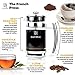 Premium 34 Oz. French Press Coffee Maker by Bar Brat ™ | Best Way To Drink & Make Coffee | Perfect For Coffees & Teas | 110 Cocktail Recipe Ebook Included