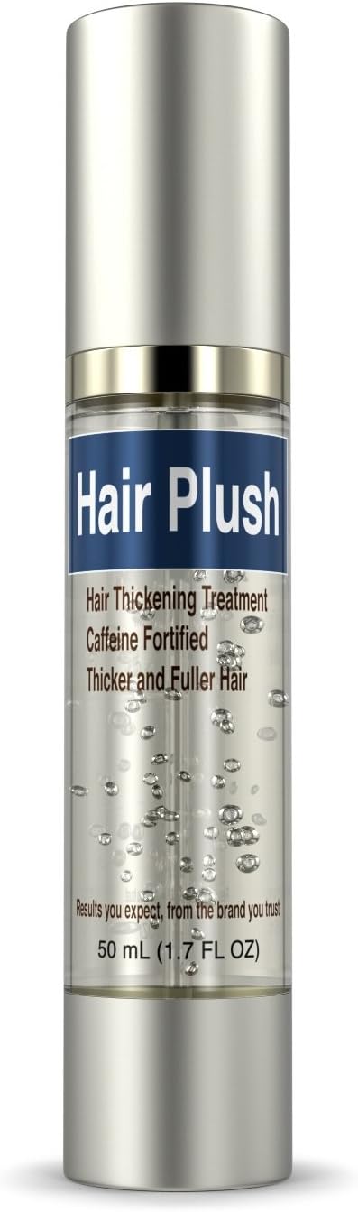 Ultrax Labs Hair Plush | Lush Caffeine Hair Loss Hair Growth Thickening Treatment Formula Serum: Health & Personal Care