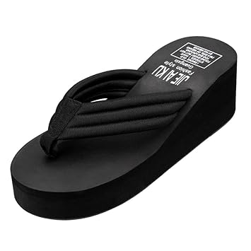amazon black flip flops