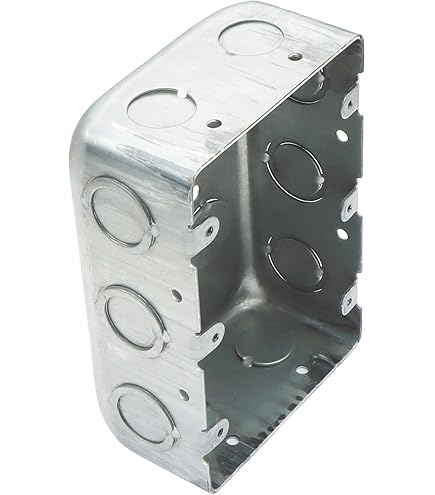 Carlon Lamson & Sessons B455A-UPC Four Gang Box with Captive Nails