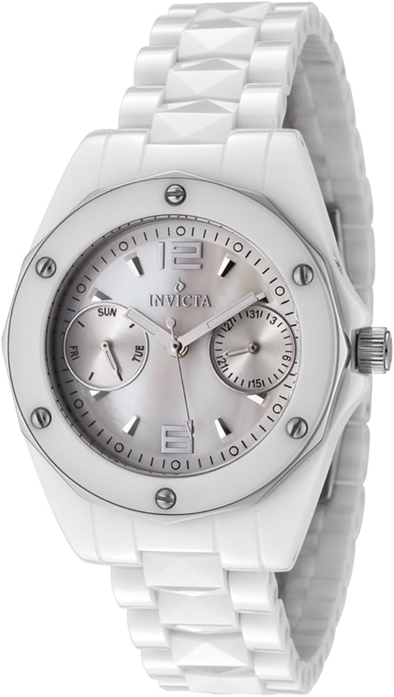 Invicta Women's 0296 Ceramics Collection White Ceramic