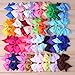 40 pcs 3 inch Hair Bows for Girls Baby Toddlers Infant Hair Clips Hair Clips Barrette (40 pcs 3 inch)