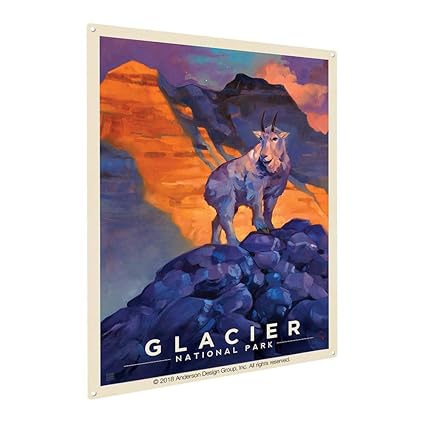 Amazon Com Anderson Design Group Glacier National Park Mountain