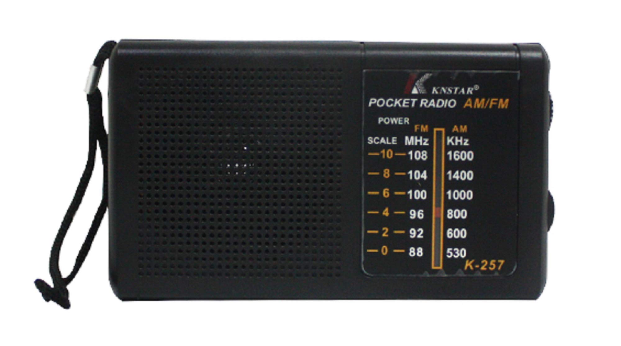 Buy KnStar Battery Operated Simple Portable Compact FM AM Analog Radio