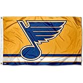 St. Louis Blues Gold Flag and Banner