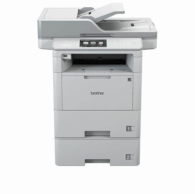 Brother MFC-L6800DWT A4 MFP mono Laserdrucker (46 Seiten/Min., Drucken, scannen, kopieren, faxen, 1.200 x 1.200 dpi, Print Ai