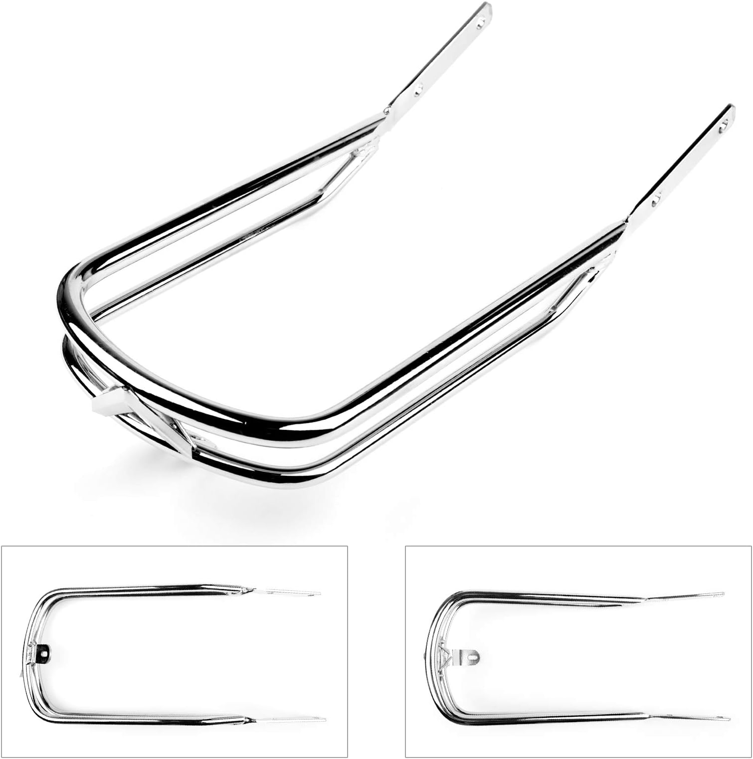 Artudatech Motorbike Fender Bumper Guard, Motorcycle Front Fender Bumper Guard Bar for Harley Fatboy EFI Softail Electra Glide