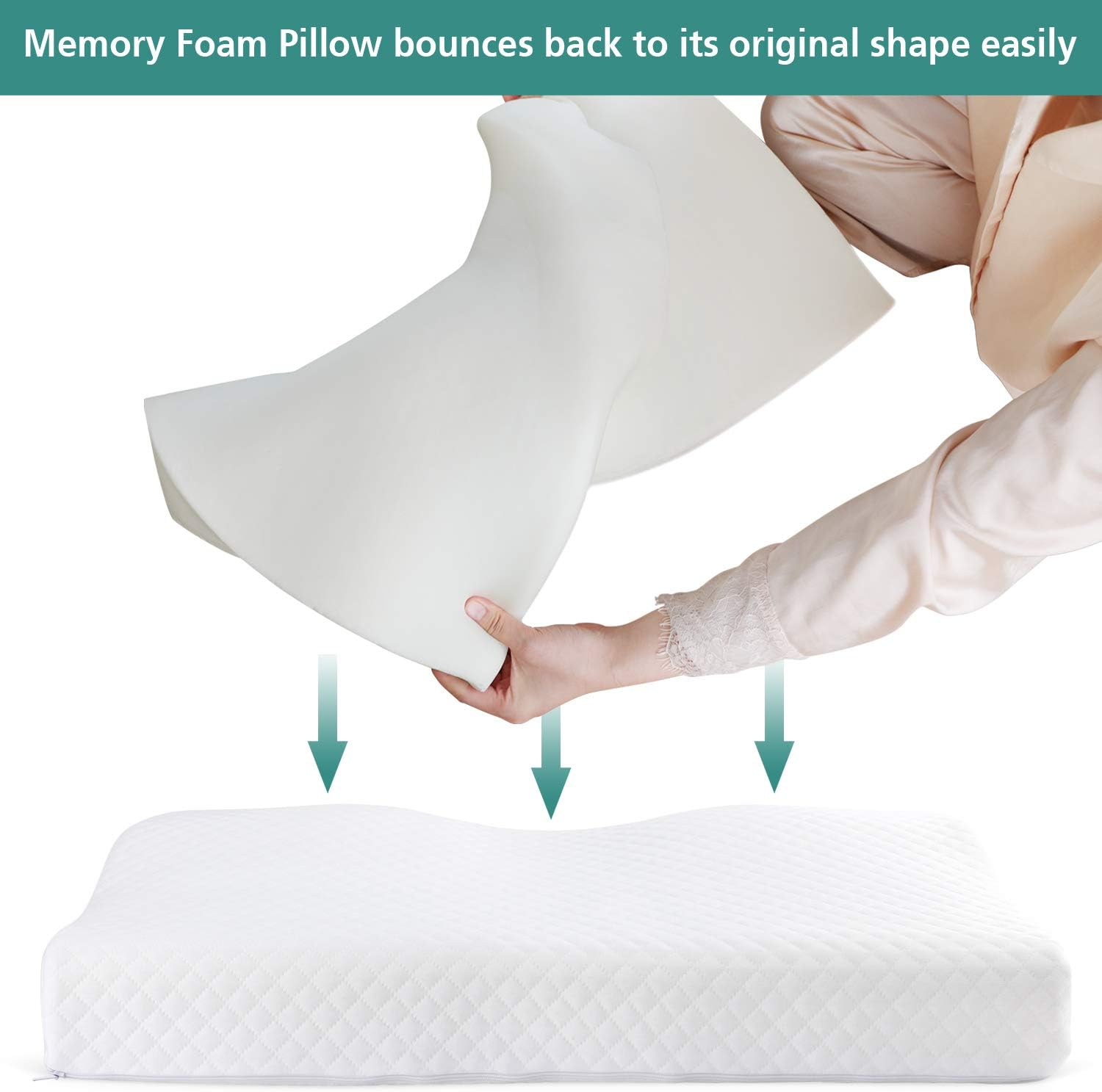 minimizer wedge pillow