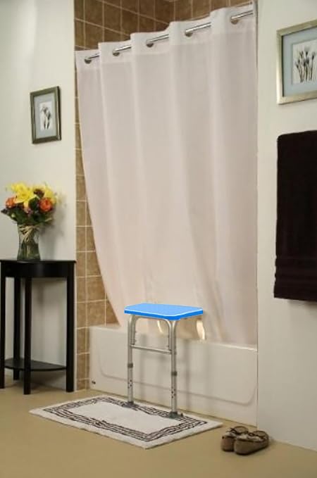 Benchmate Split Shower Curtain For Bath Transfer Benches