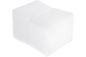 50 Pcs Bubble Pouch Wraps, 6''x8'' Clear Bubble Out Bags for Packing, Double Walled Cushioning Bags for Shipping, Storage and