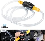 Flintronic Fuel Syphon Pump Large Inner Dia 15 mm with 2 m Hose Manual