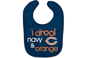 WinCraft NFL Chicago Bears WCRA1961514 All Pro Baby Bib