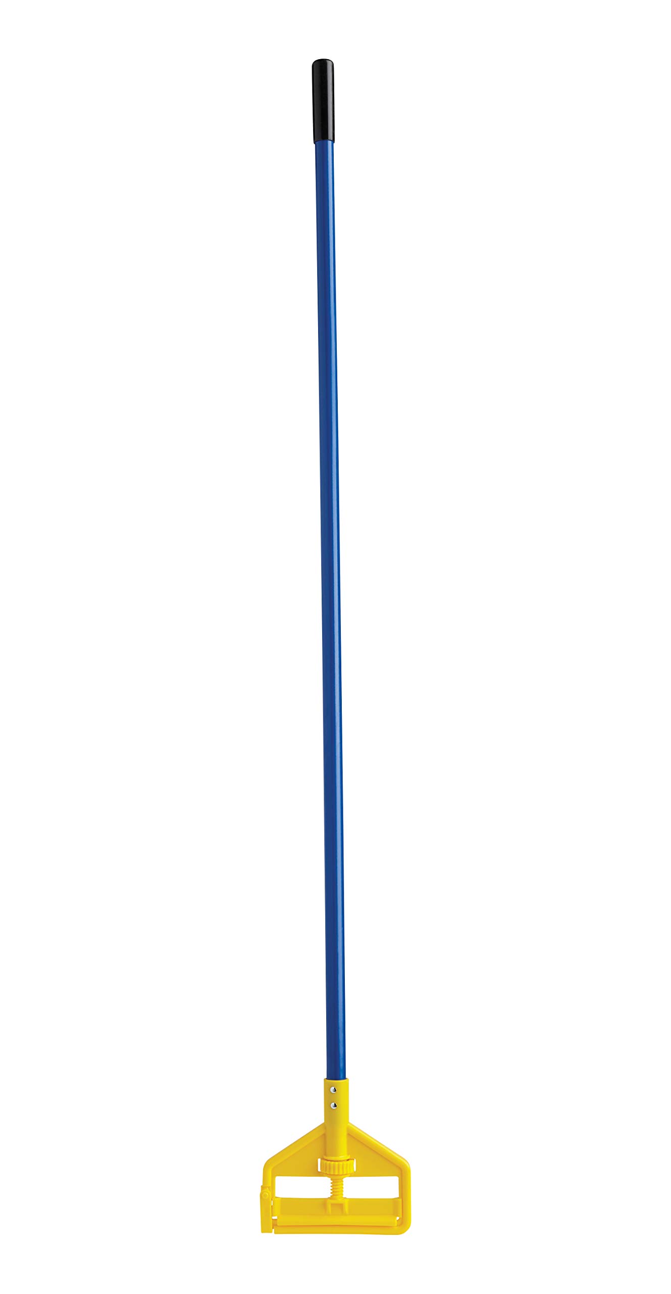 Rubbermaid Commercial Invader Side Gate Wet Mop with Fiberglass Handle - Blue