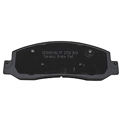 TRQ Front Brake Pads Ceramic Compatible with