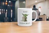 GrassVillage Dad Yoda Mug 11oz Funny Dad Gift Novelty Dishwasher Safe view 3