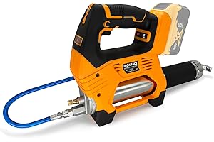 IRONFACE Electric Grease gun for Dewalt 20V Battery,Brushless Motor,10000 PSI Cordless Grease Gun Battery-powered(No Battery,