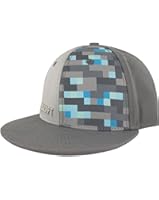 Minecraft Diamond Crafting Premium Snap Back Hat Grey