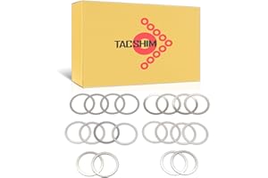 TACSHIM 5/8 x 24 Barrel Shim Kit for Muzzle Brake Timing & Alignment 308 7.62 300BLK .30 Caliber (20 Pack)