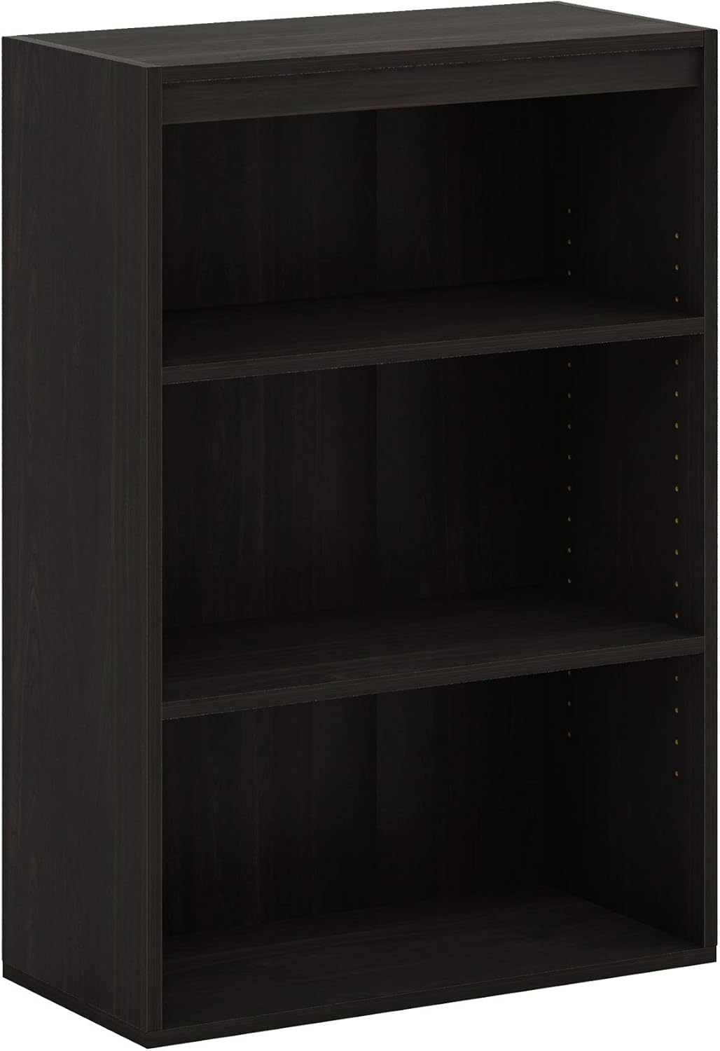 Furinno Pasir 3-Tier Open Shelf, Espresso: Furniture & Decor