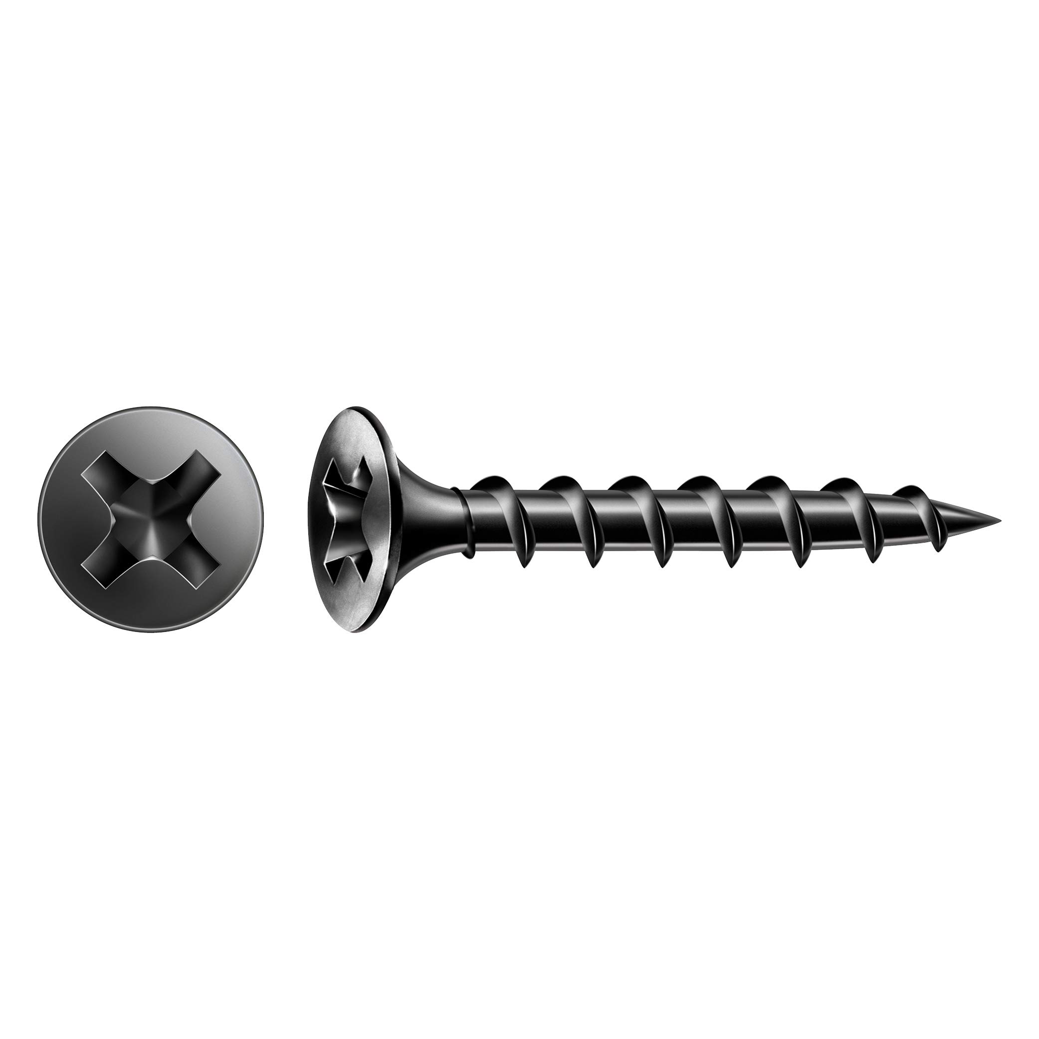 SPAX 1891170390305 GIX-B Drywall Screws, Black