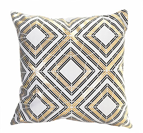 MHB Bronzing Flannelette Home Pillowcases Throw Pillow Cover 18″x18″