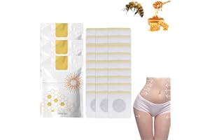 EXGYAN Bee Venom Patches, Bee Venom Lymphatic Drainage Patches, Bee Venom Patches, Bee Venom Lymphatic Drainage Patches for Women & Men(3 Bags/30pcs)