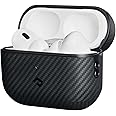 PITAKA for AirPods Pro 2 Case, Slim-Fit Shockproof Protective AirPods Pro 2nd Generation Case, Compatible with MagSafe, 600D Aramid Fiber Made