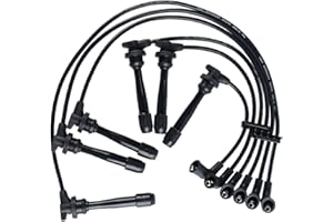 ATURMC 6PCS High Performance Spark Plug Ignition Wire Set 671-6294 56008 RC-KRX014 Compatible with Hyundai Tucson 2005-2009 K