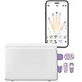 NAILPOP Nail Art Printer Machine – Digital Art Design Printer with 10 Nail Sticker Paper Sheets | Wireless, Automatic NailArt Machine | Limitless Designs & Easy Navigation (White)