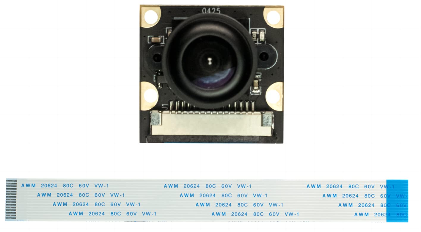 SEENGREAT IMX219 8MP Camera for Jetson Nano Adopts IMX219 Sensor 8 Megapixels Fixed-Focus 130°FOV 3296 x 2512 Maximum Resolution Lens Shading Compensation Function 15P-1.0 MIPI Interface