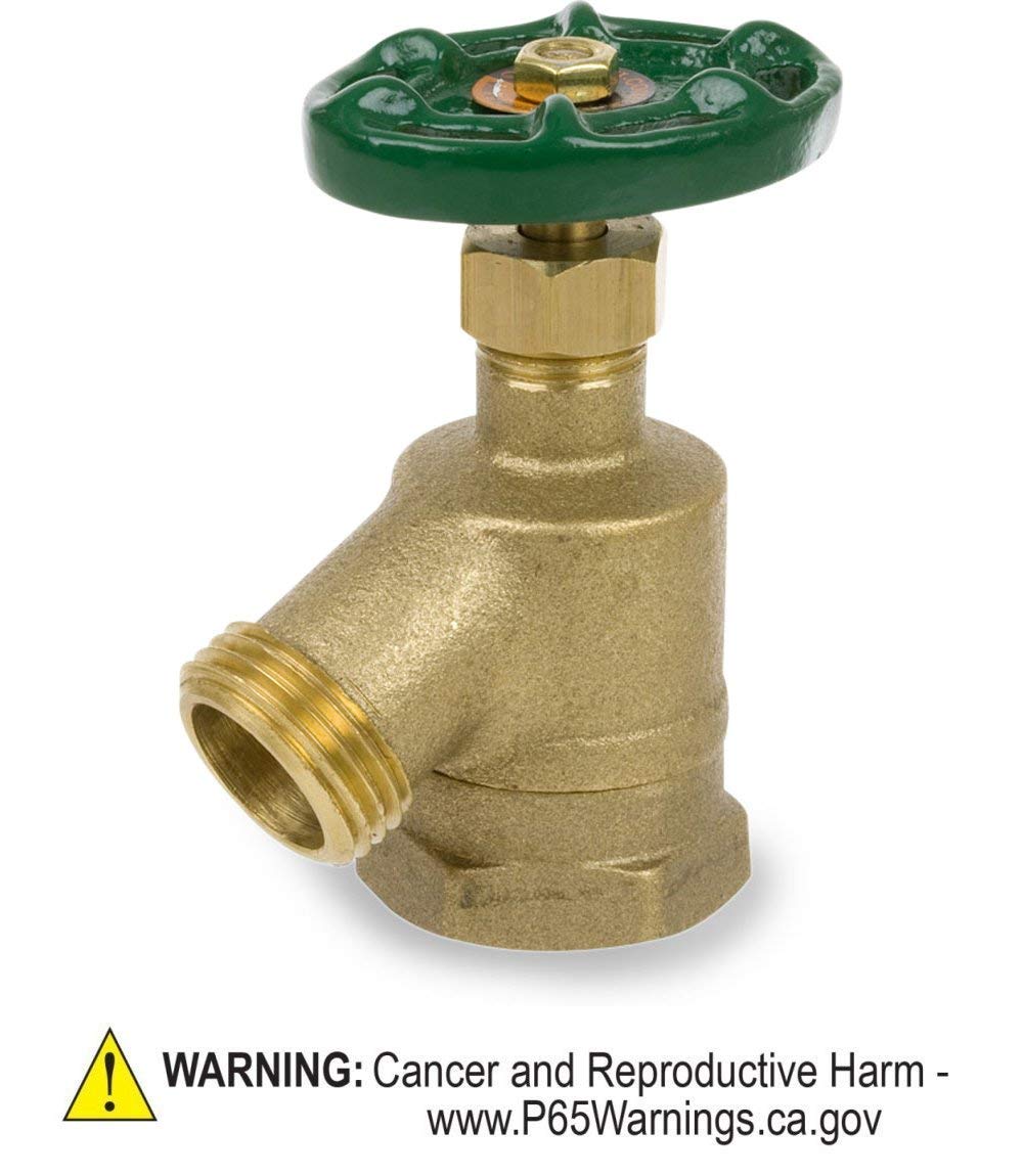 SmithCooper International 170 Series Brass Bent Nose Garden Valve