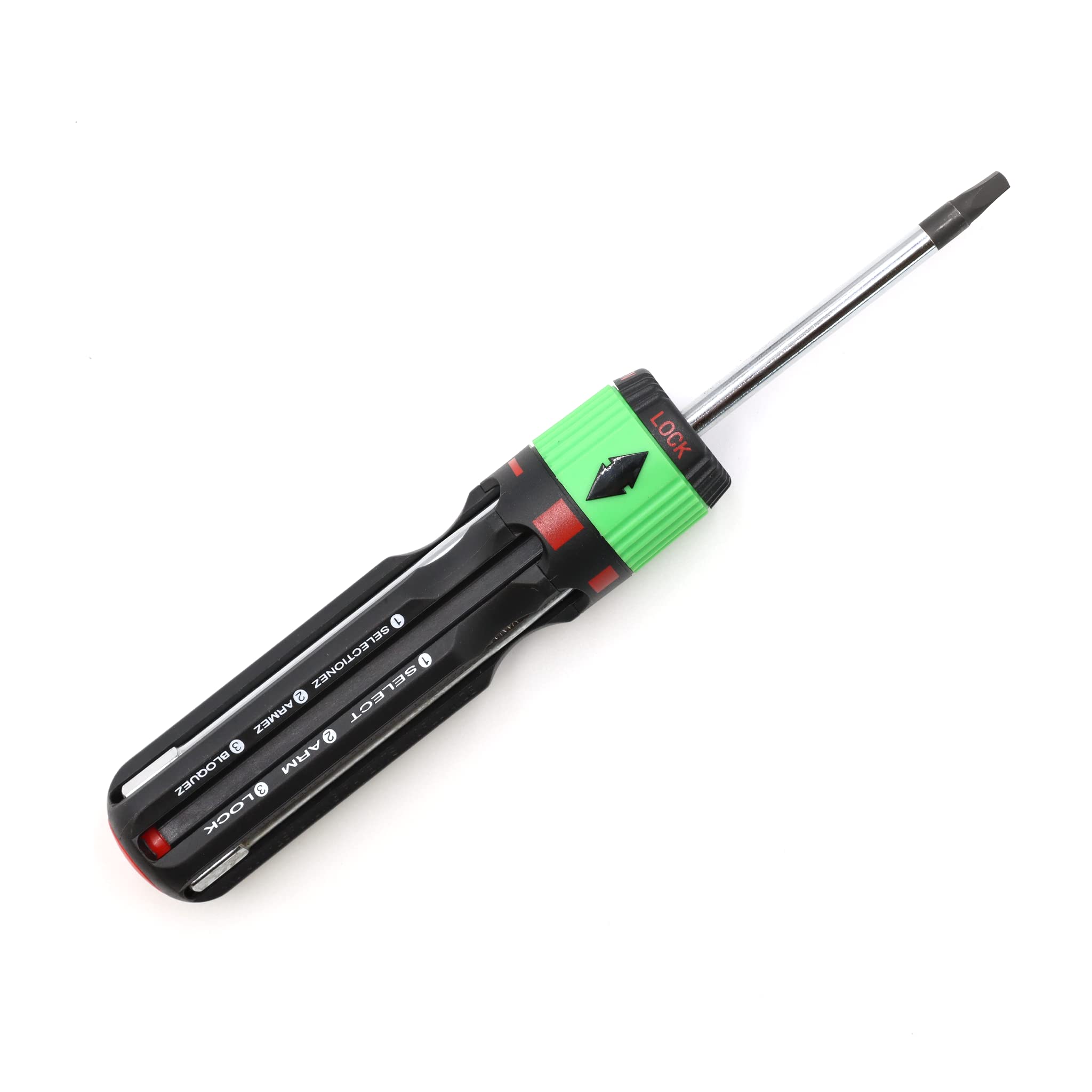 W6 Posi Driver 6 in 1 Screwdriver Set - Multibit (Square and Cross Head Driver)