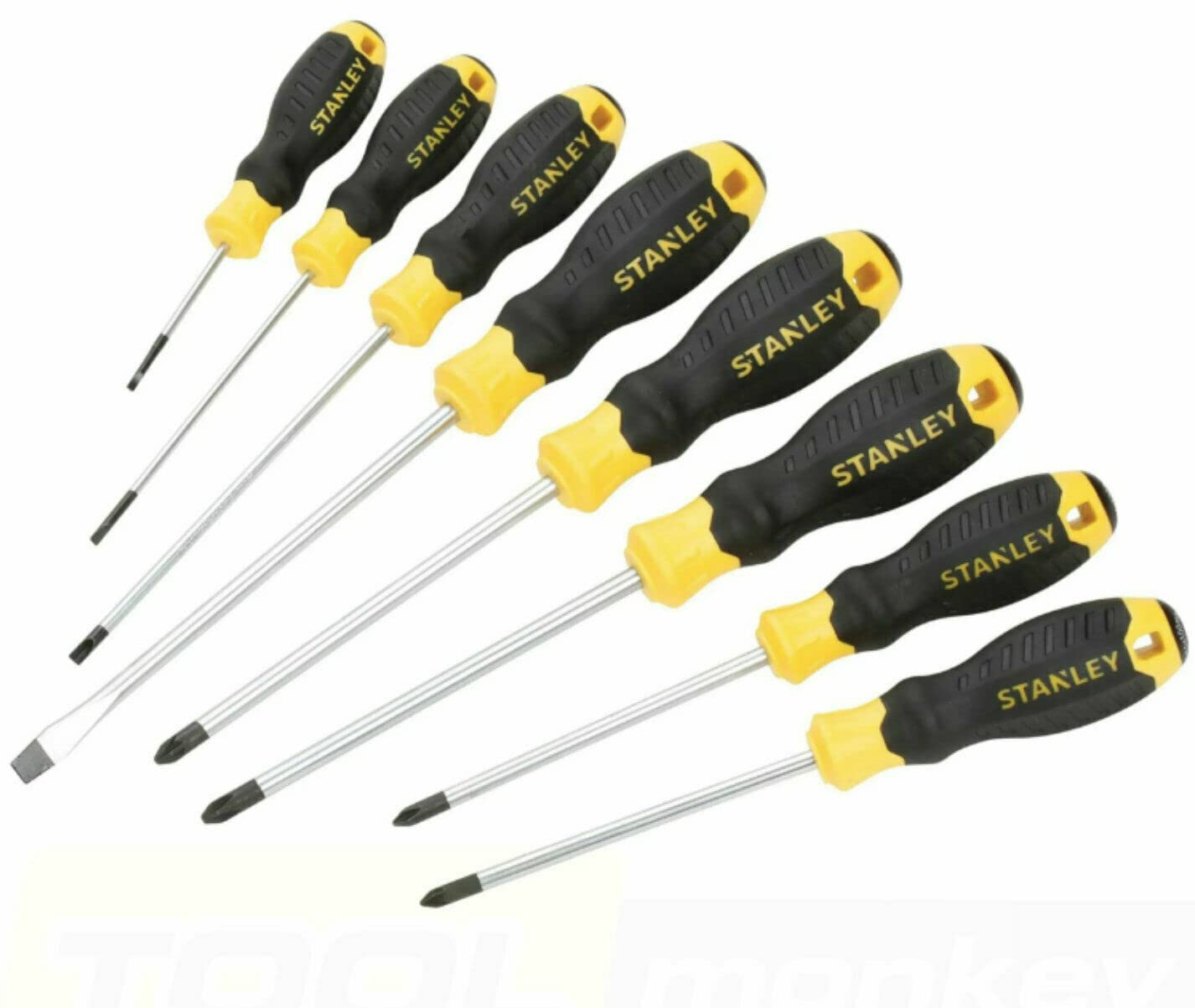 Stanley 0-62-153 Screwdriver Set of 8 SL/PH/PZ