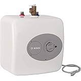Bosch Electric Mini-Tank Water Heater Tronic 3000 T 2.5-Gallon (ES2.5) - Eliminate Time for Hot Water - Shelf, Wall or Floor 