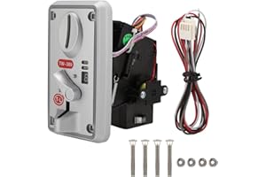 YUNSEITY Acceptor, CPU Multi Acceptor Selector with LED Indicator, Game Slot Acceptor Acceptor for Arcade Game Vending Machine